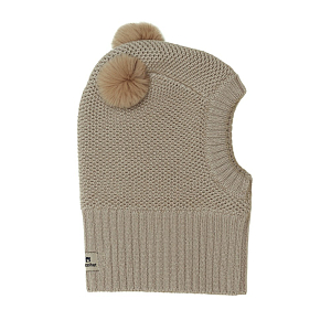 Балаклава Peppihat "Momla", бежевая